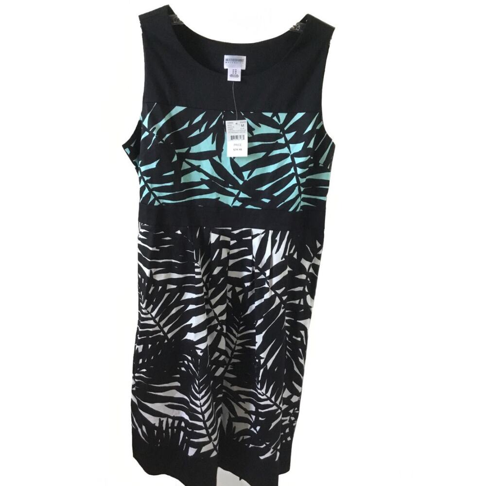 Motherhood Maternity Tropical Print Sleeveless Dress New with Tag size M